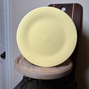 Fiestaware LIGHT YELLOW Dinner Plate, 10.5”